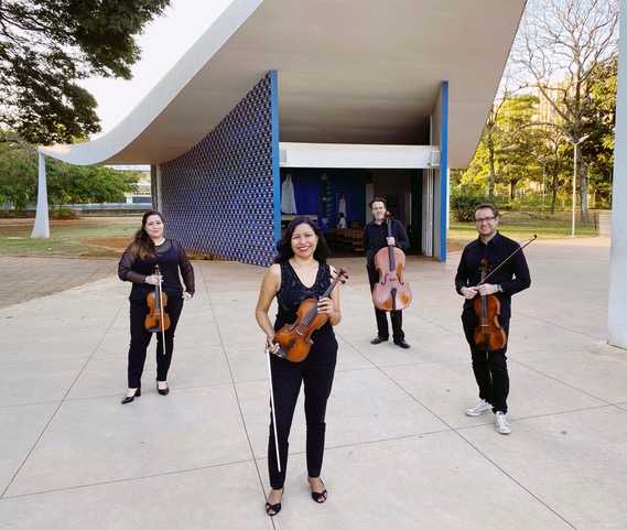 Drive-In CCBB Palco Novo: Quarteto Gardner e Orquestra de Câmara de Brasília são as atrações deste final de semana