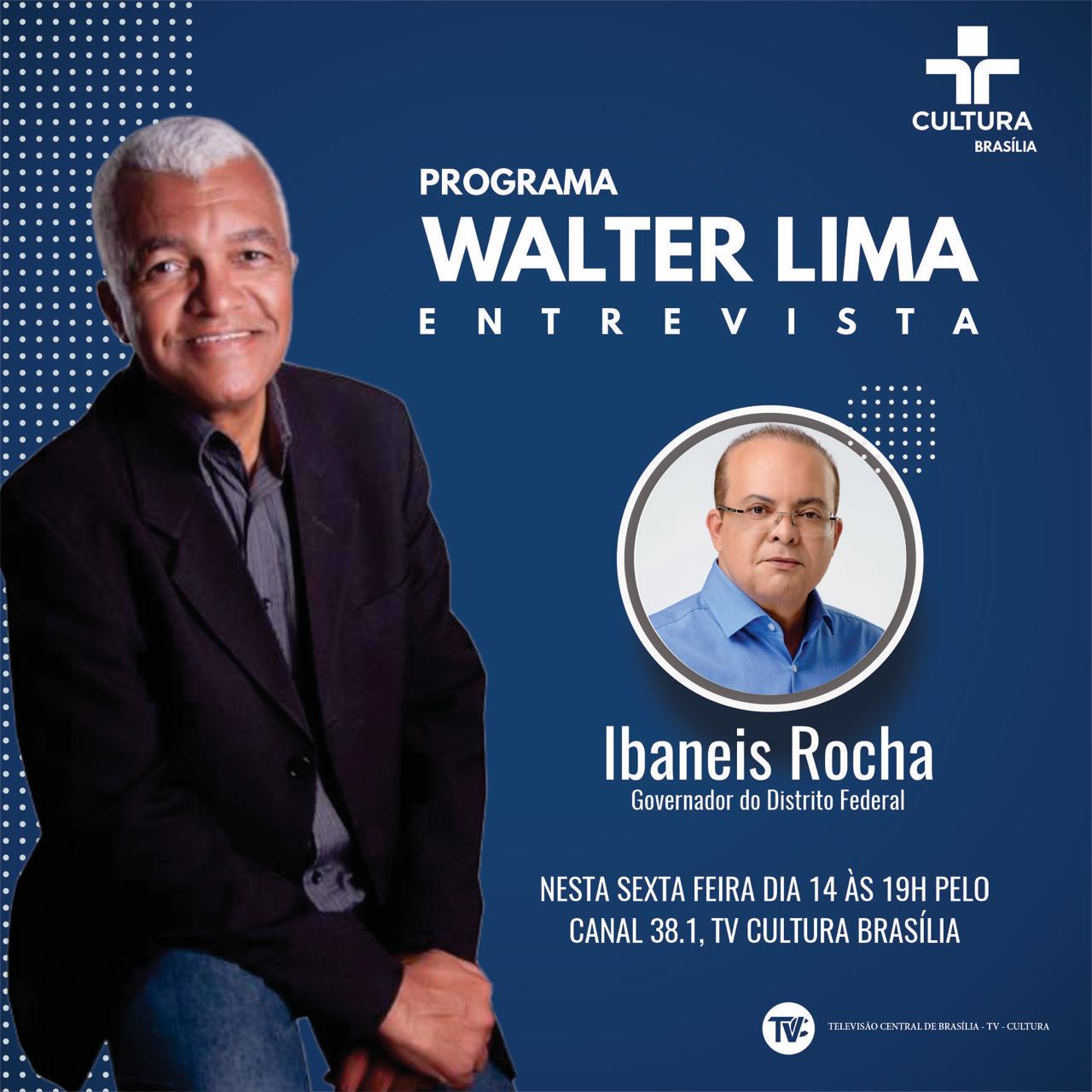 No ar: Walter Lima – Entrevista pela TV Cultura Brasília