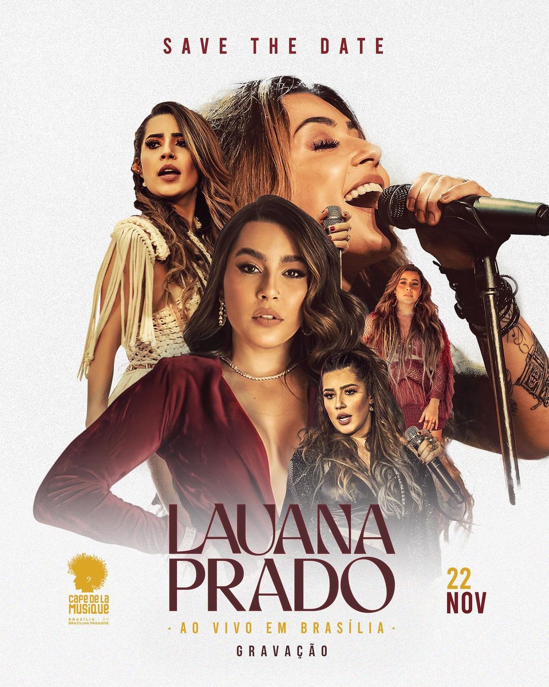 Lauana Prado grava novo DVD em Brasília com Sorriso Maroto, Xand Avião, Guilherme & Benuto e mais surpresas