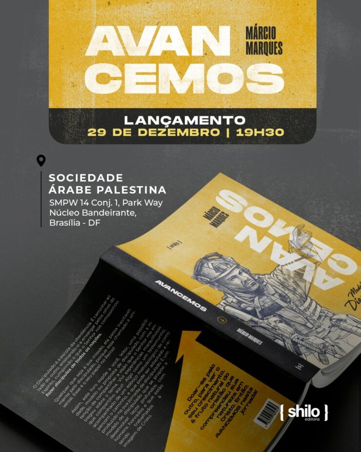 Lançamento do livro AVANCEMOS – Márcio Marques