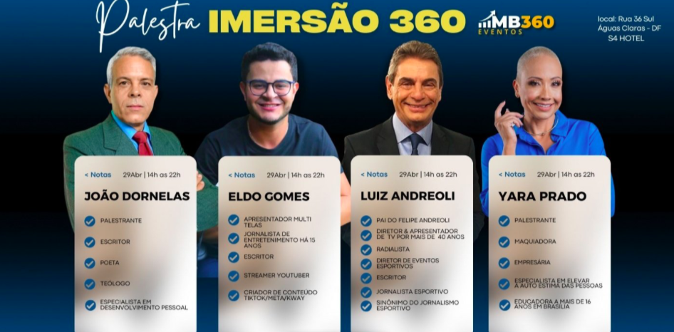 Conheça a Imersão de empreendedorismo digital que será realizada em Águas Claras