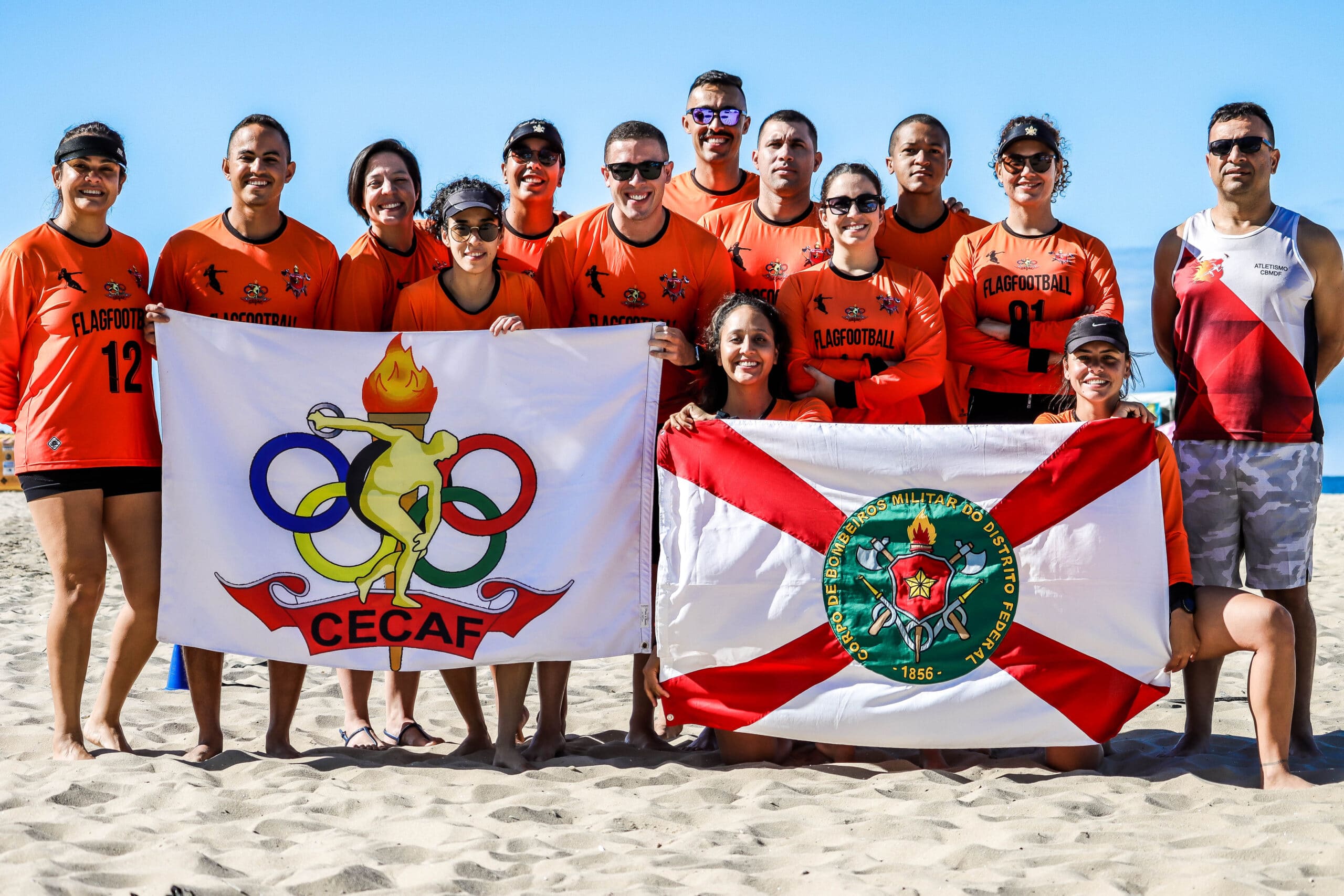 Rifa beneficia time de Flag Football do CBMDF em sua jornada para o World Police and Fire Games em Winnipeg