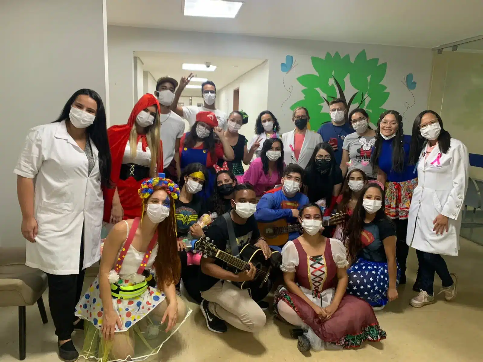Heróis da Alegria realizarão ações em pediatria de hospitais públicos do DF e no projeto UME