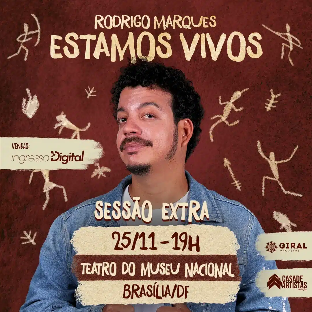Rodrigo Marques com show inédito em Brasília!