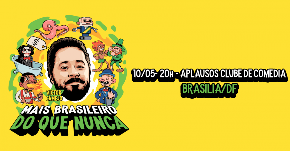 VICTOR CAMEJO em Brasília 10 de MAIO – 20 horas VICTOR CAMEJO em Brasília 10 de MAIO – 20 horas
