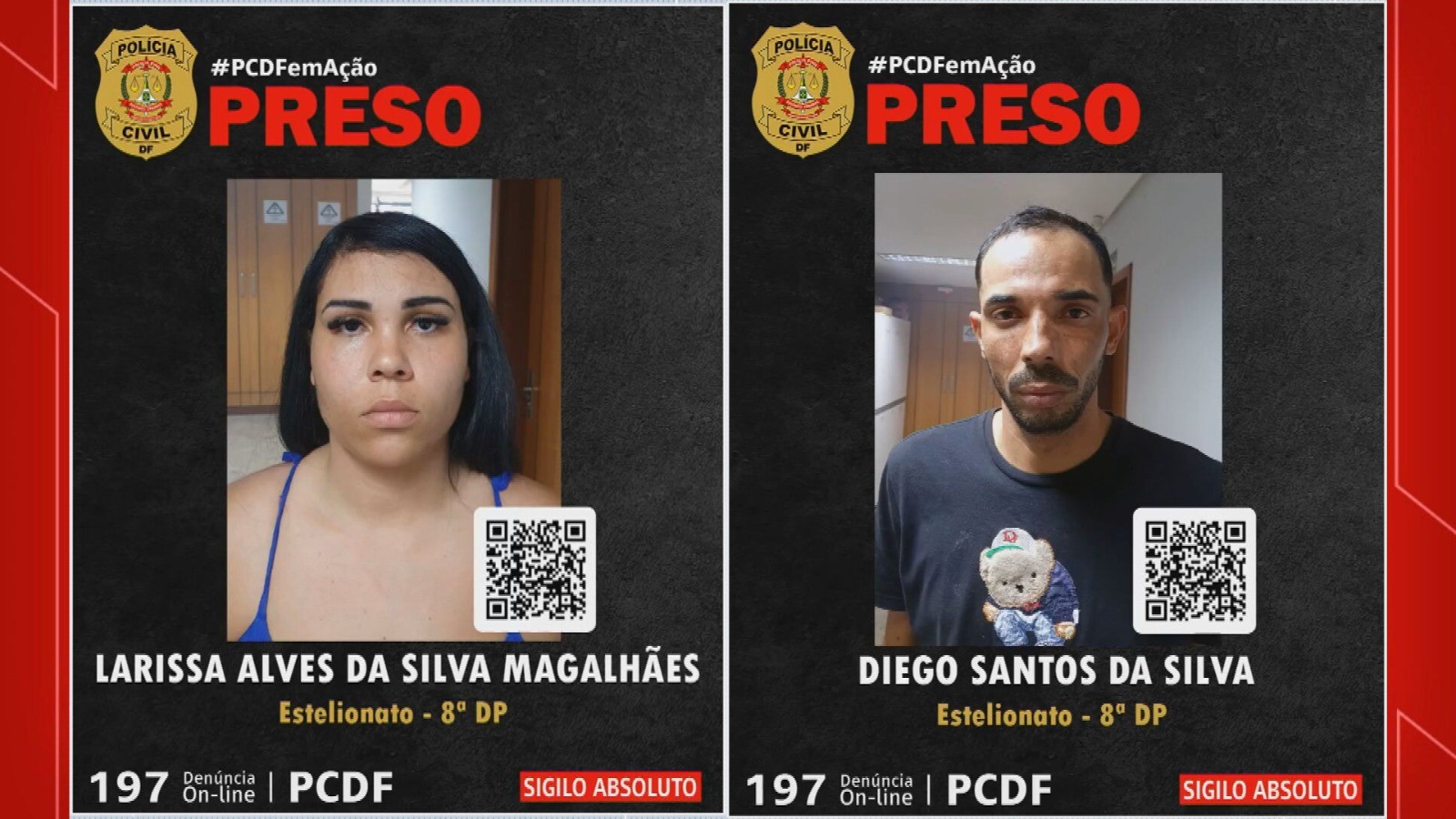 Casal é preso por aplicar golpes em idosos com máquina de cartão no DF; veja como esquema funcionava Casal é preso por aplicar golpes em idosos com máquina de cartão no DF; veja como esquema funcionava