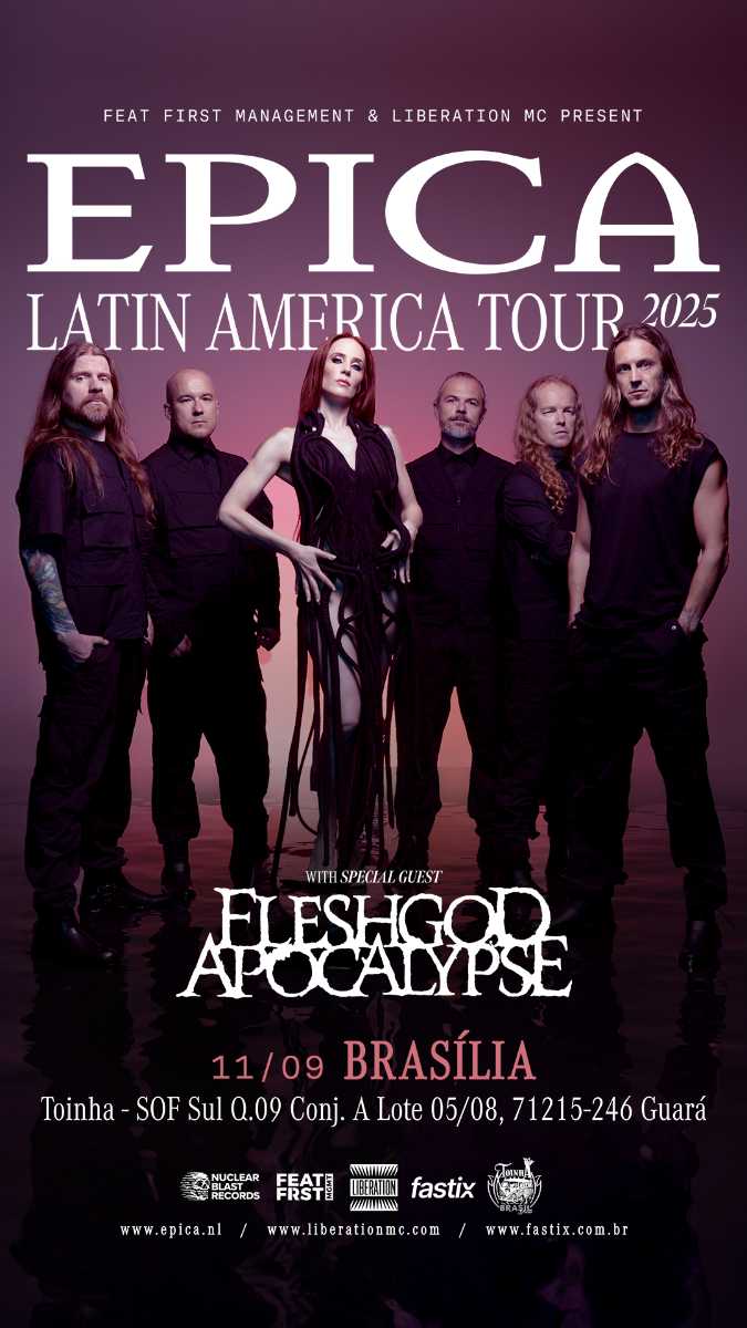 Epica e Fleshgod Apocalypse – Brasília Epica e Fleshgod Apocalypse – Brasília