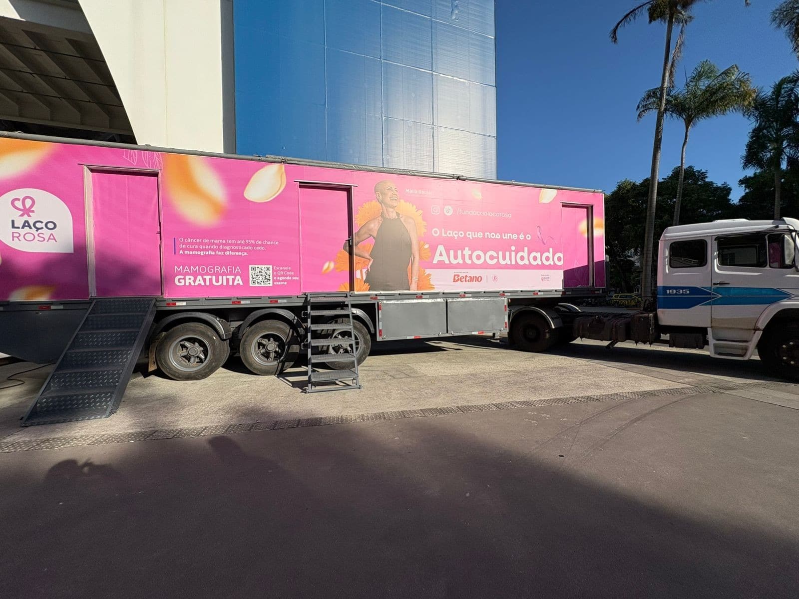 Carreta da Mamografia oferece exames gratuitos no DF até sábado; saiba como agendar